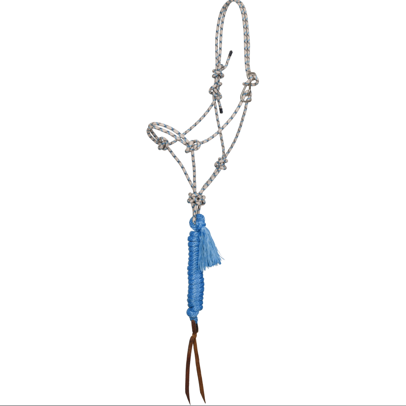 Premium Diamond Quick-Tie Cowboy Knot Halter with Lead