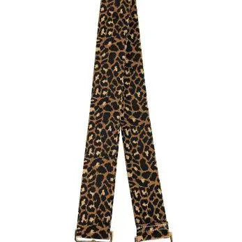 Cheetah Embroidered Nylon Replacement Bag Strap