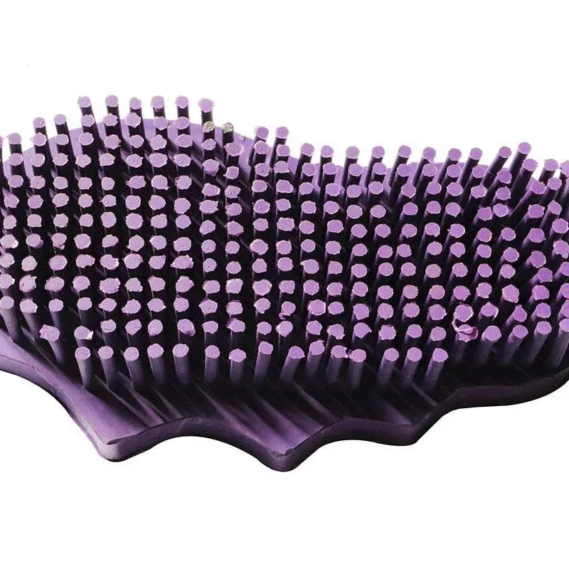 Snuggy® Groomer Soft Teeth Rubber Curry Purple Horse