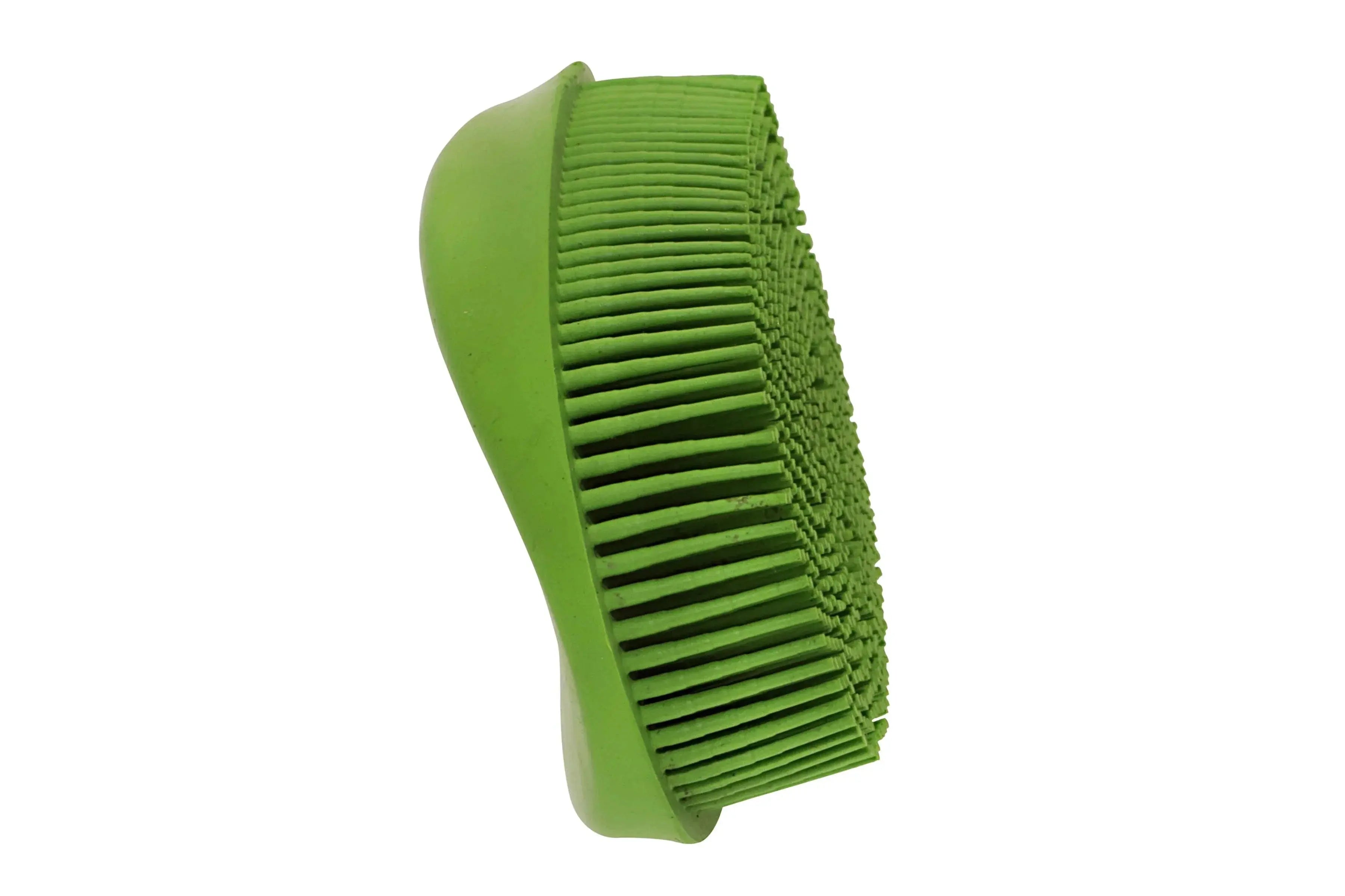 Oval Face Curry Grooming & Bathing Pet Brush Horse