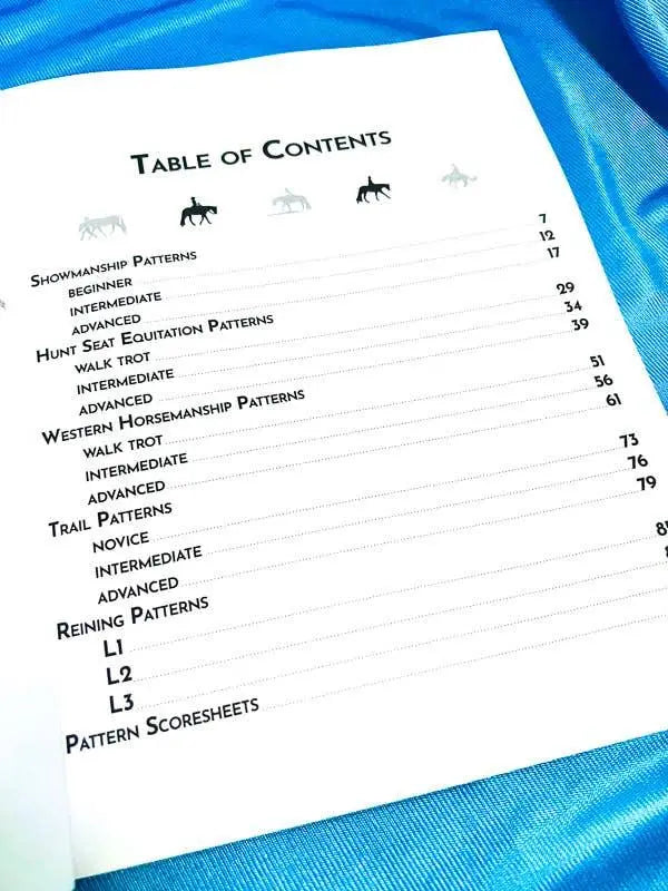 The Book of Horse Show Patterns Horse
