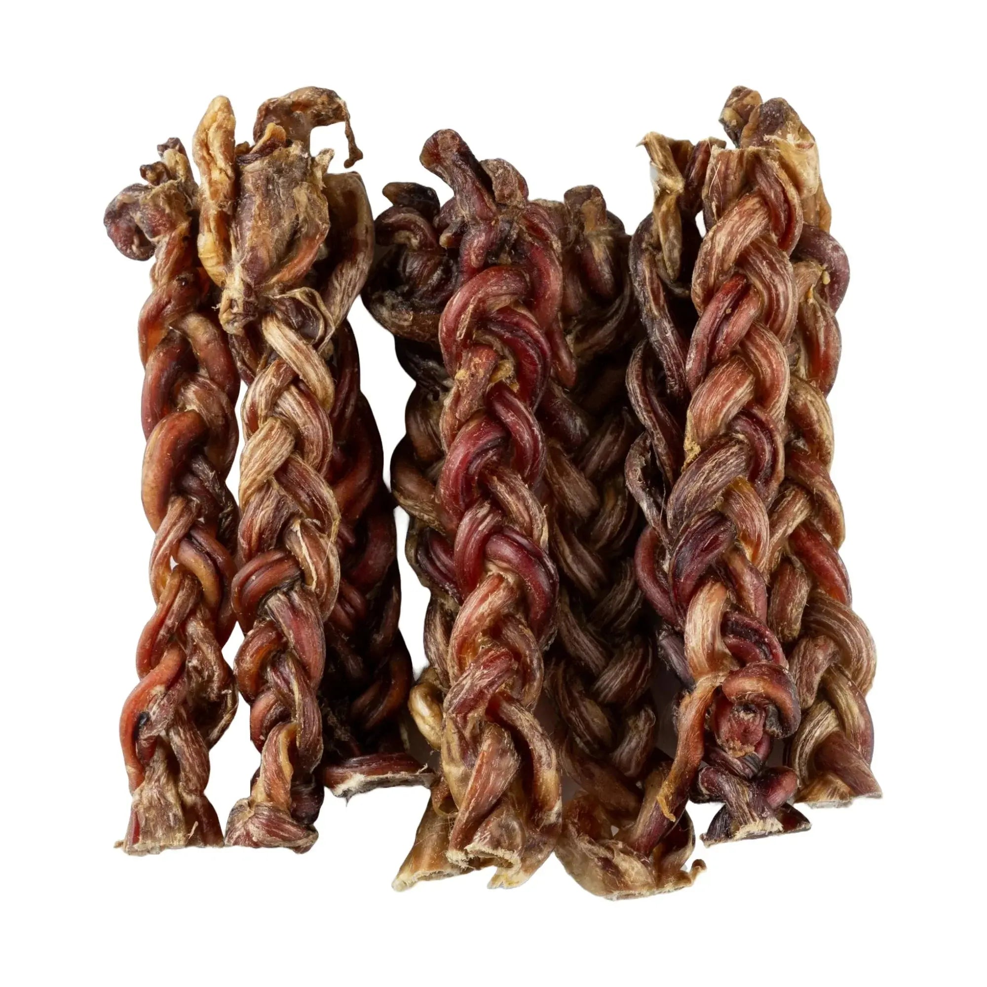 All-Natural Premium Braided Lamb Pizzle Dog Chews (8oz Bag) Dog