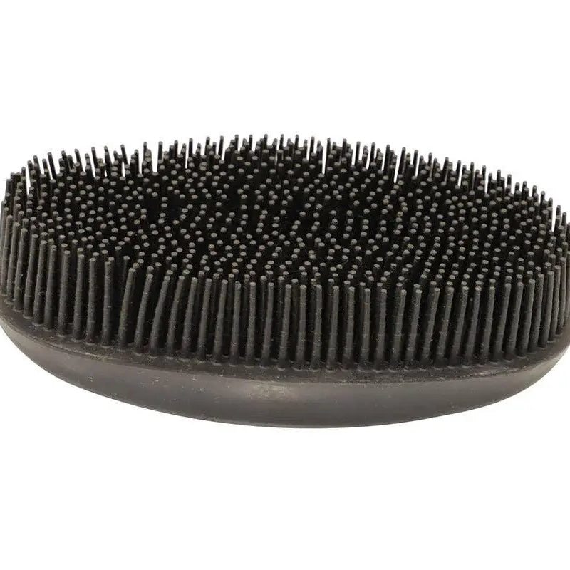 Oval Face Curry Grooming & Bathing Pet Brush Horse