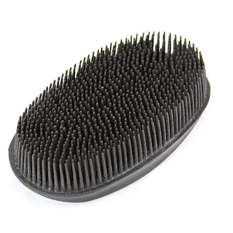 Oval Face Curry Grooming & Bathing Pet Brush Horse
