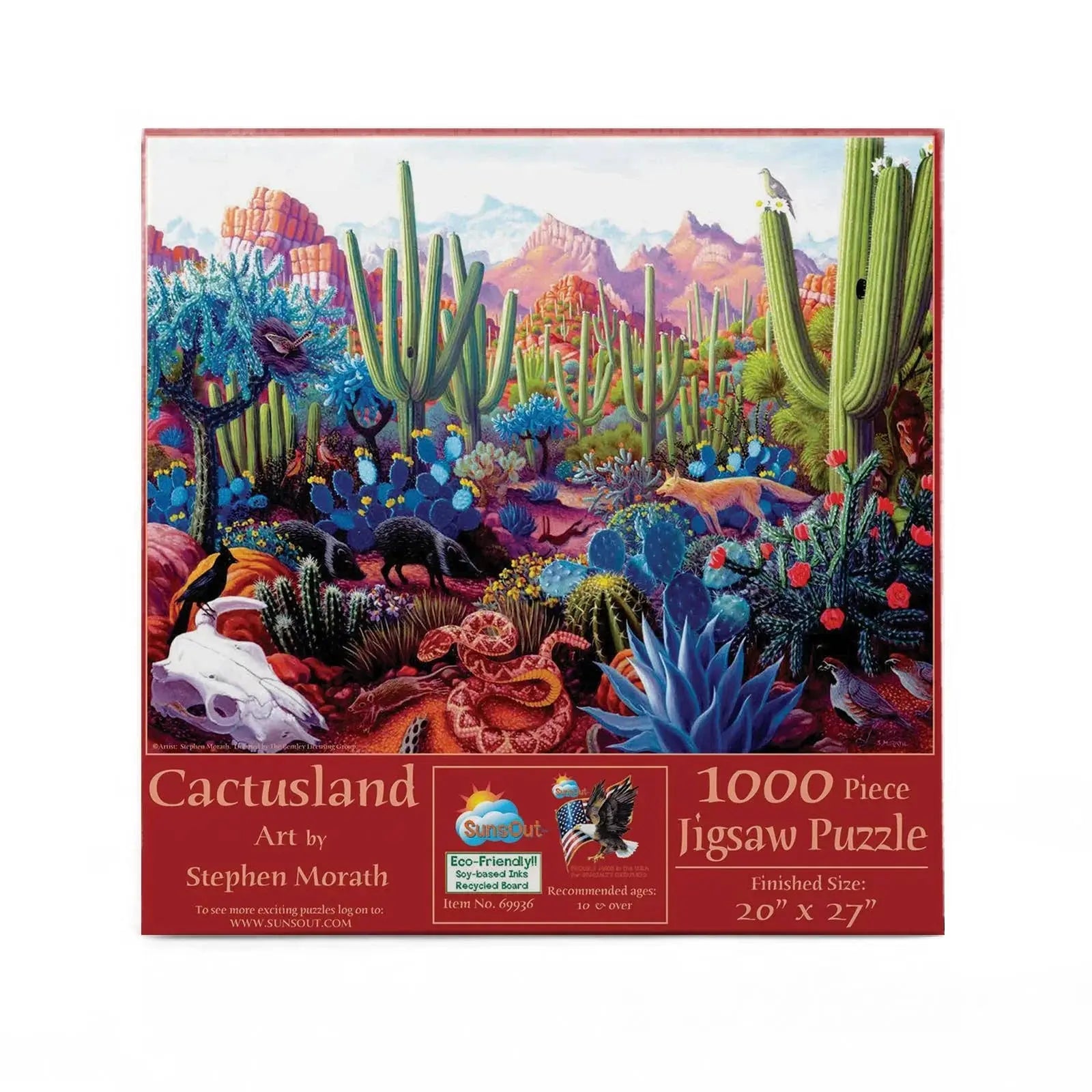 0265 Cactusland 1000 pc Puzzle