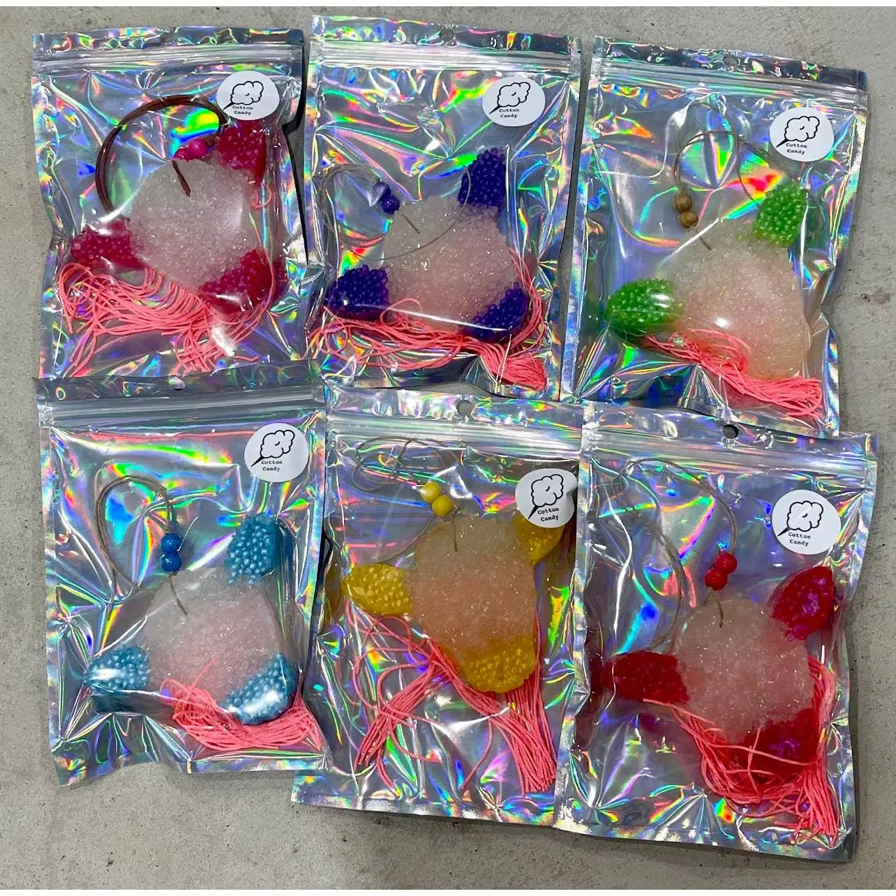 Multi Cow with Tassel Car Freshie Car Scent Air Freshener People