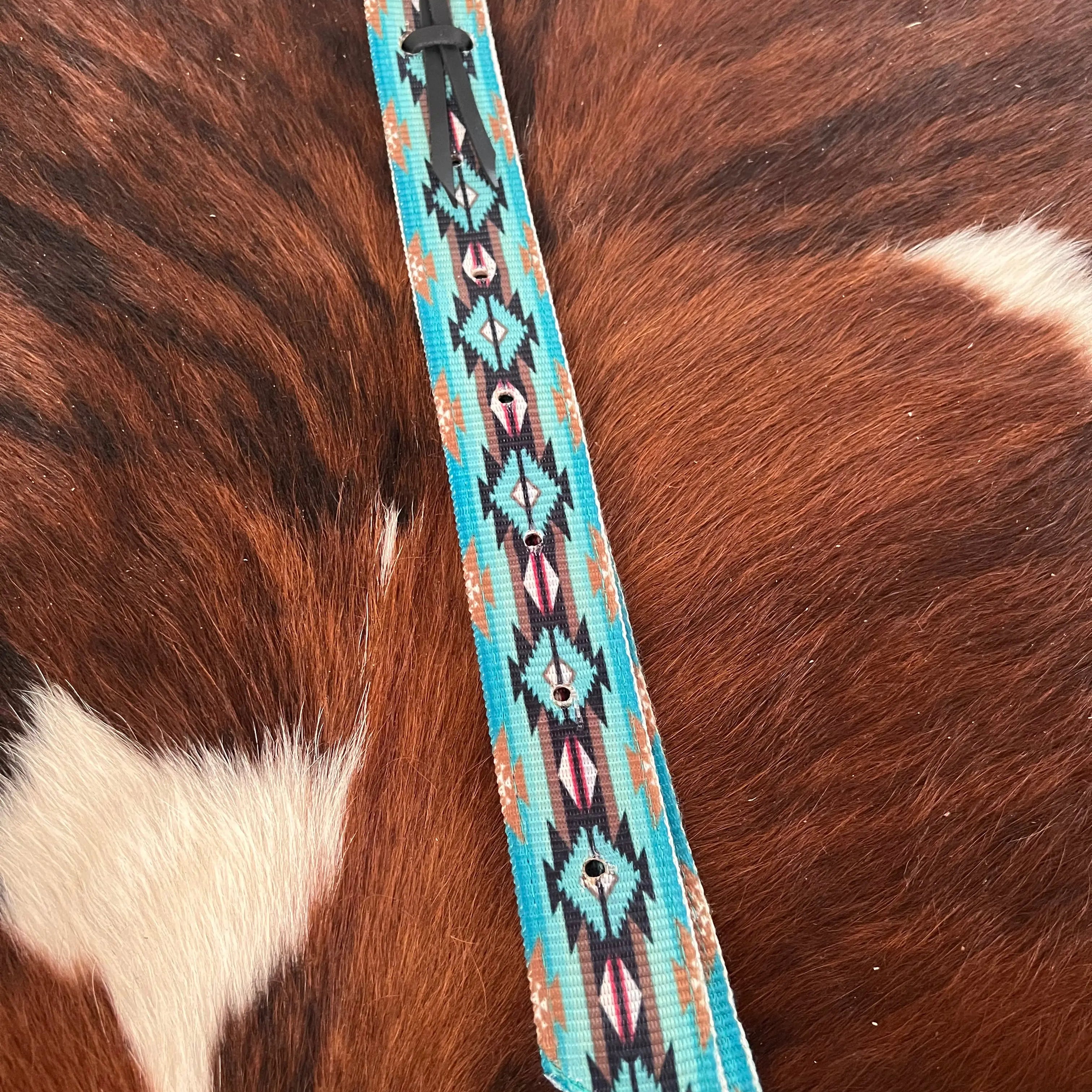 Premium Quality Tea Brown Southwest Off Billet Horse