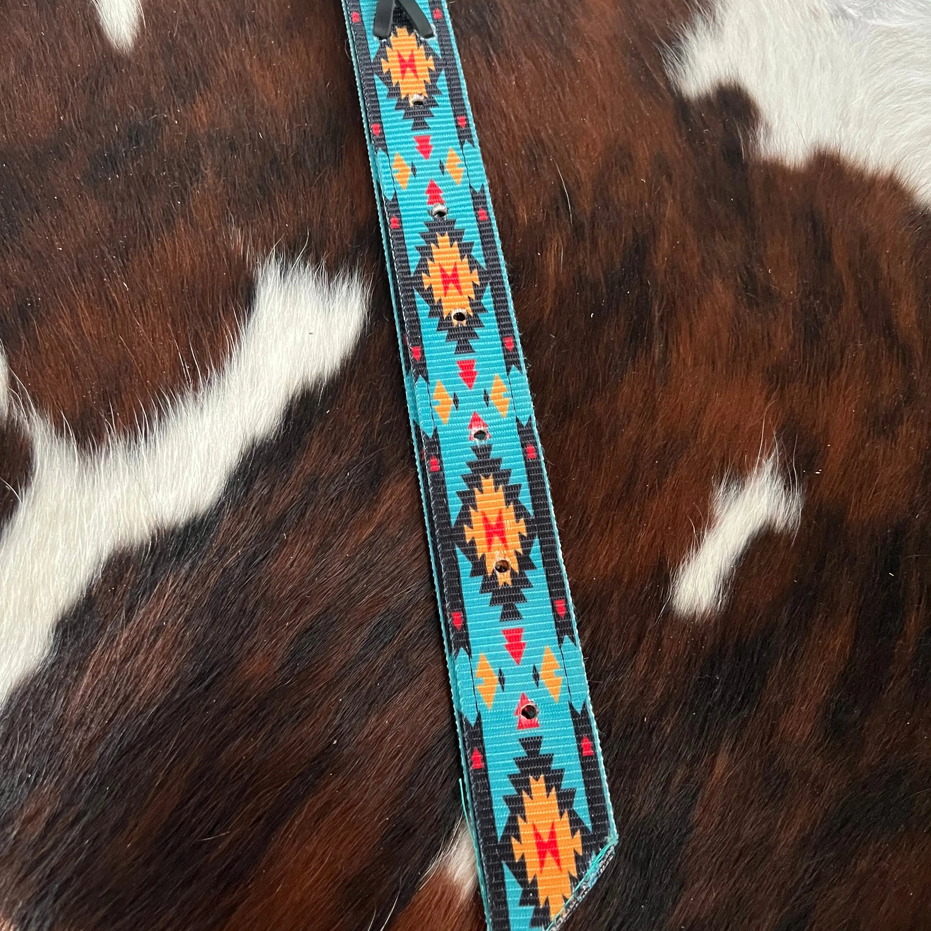 Premium Quality Teal Southwest Off Billet Horse