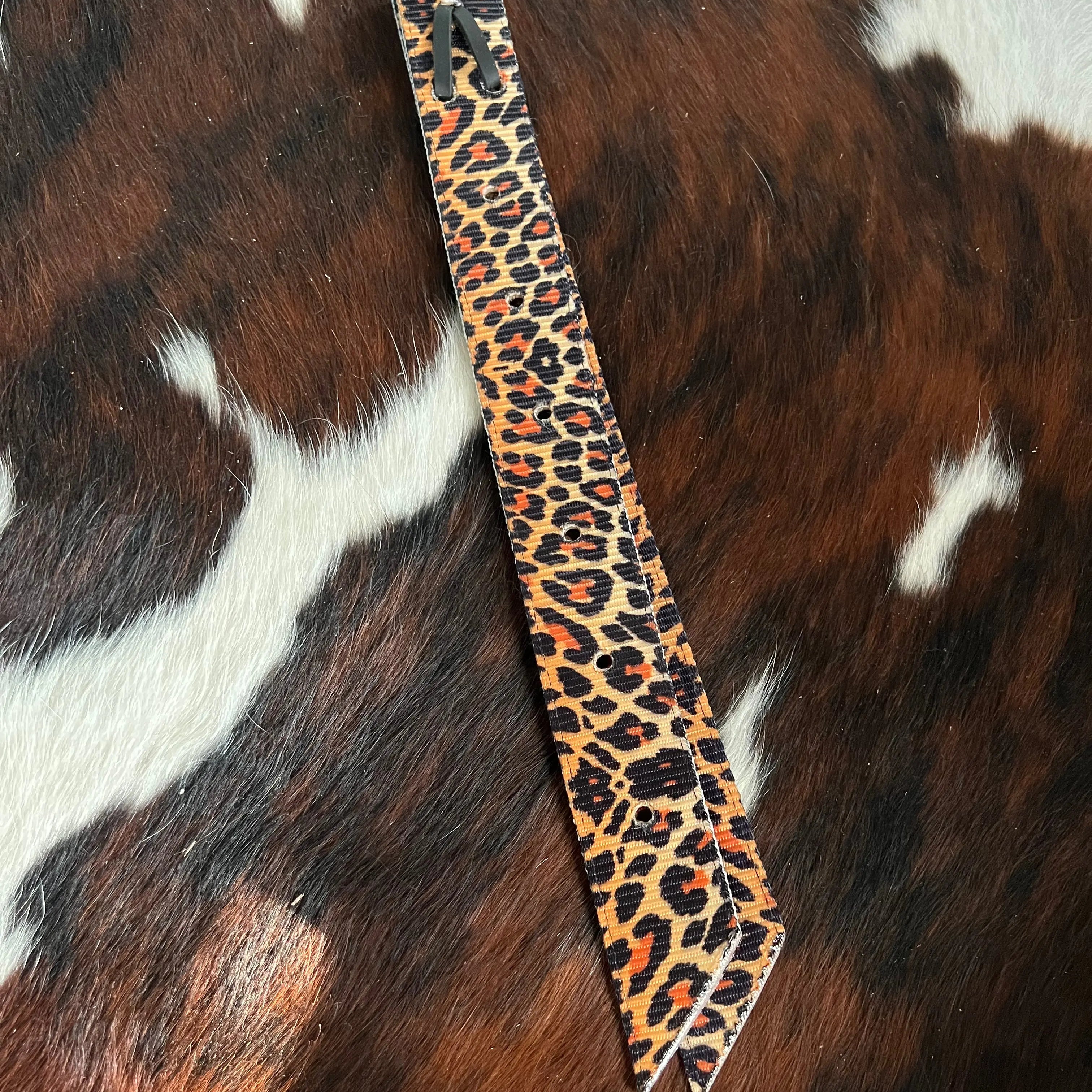 Premium Quality Cheetah Print Nylon Off billet Horse