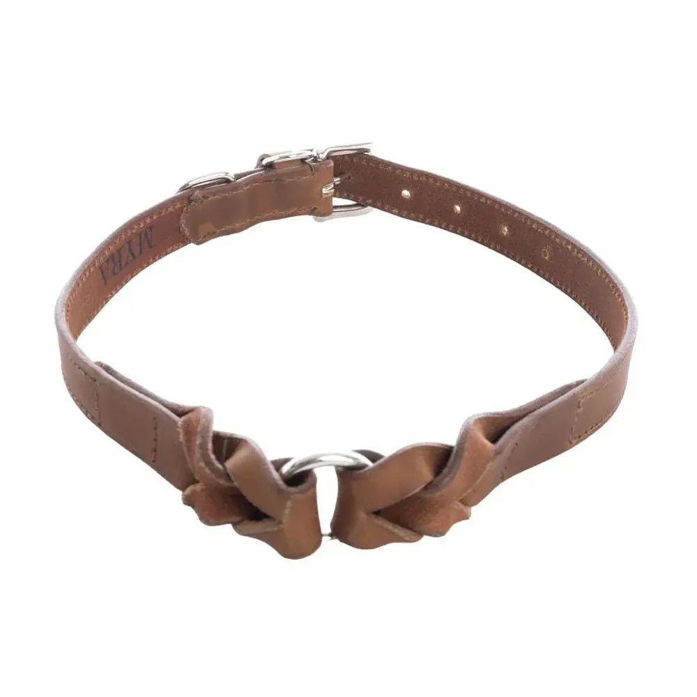 Topside Dog Collar in Chocolate Dog