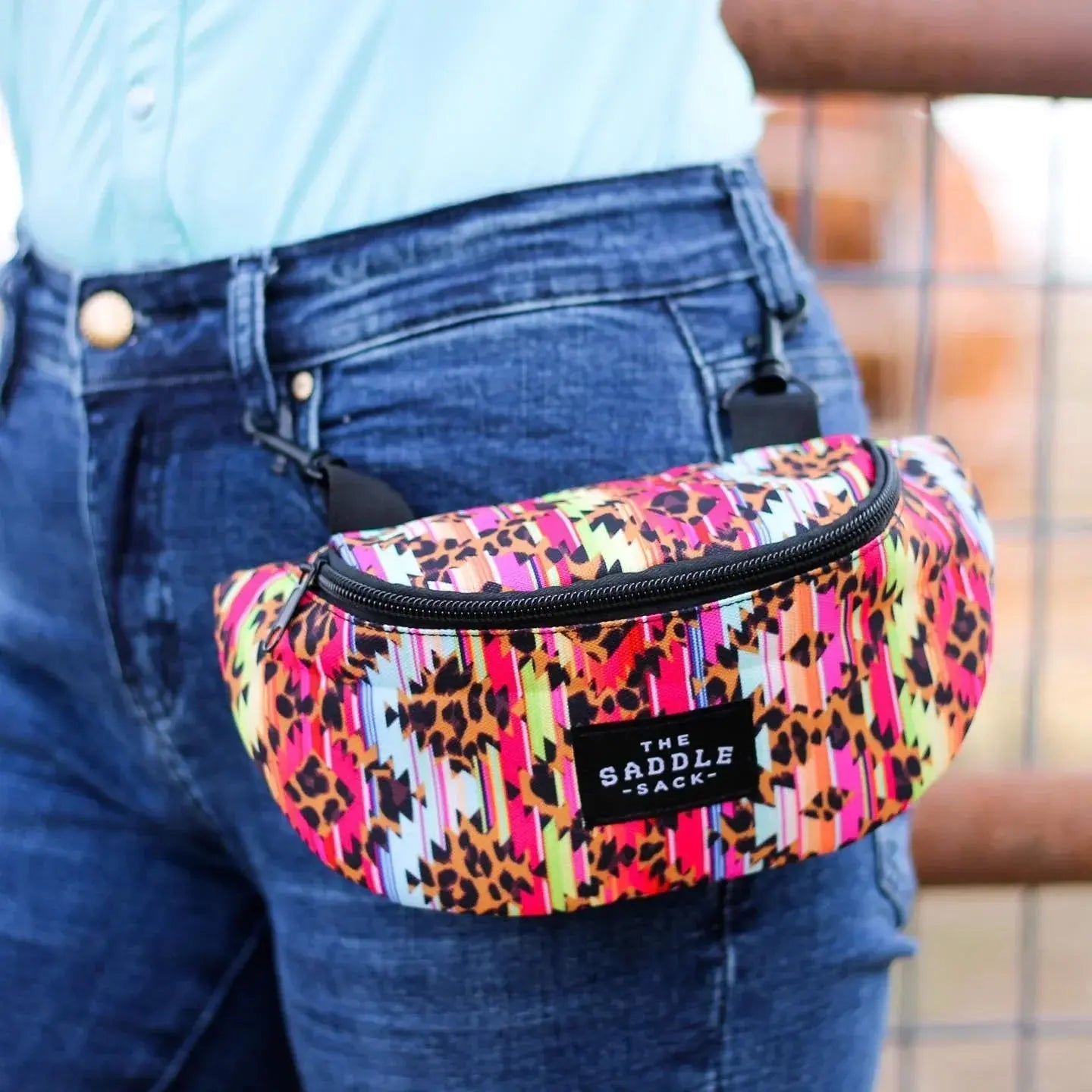 Saddle Sack - English/Hip Sacks Wild West Horse