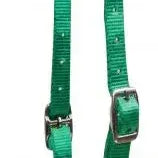 Premium Nylon One Ear Headstall Teal Horse