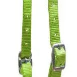 Premium Nylon One Ear Headstall Lime Green Horse