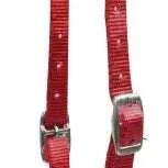Premium Nylon One Ear Headstall Red Horse