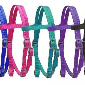 Pony Size Premium nylon browband headstall Horse