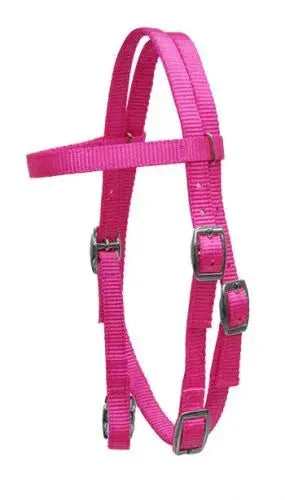 Pony Size Premium nylon browband headstall Horse