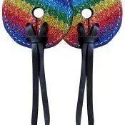 Horse Bit Guards Variety of Colors and patterns Rainbow Glitter Horse