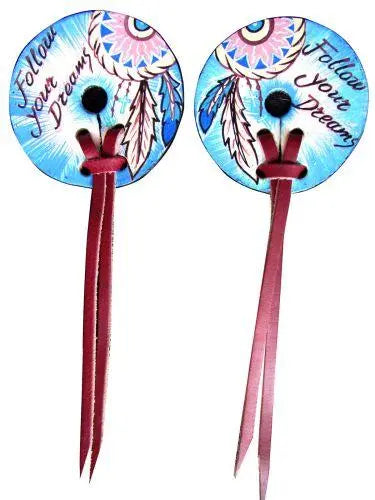 Horse Bit Guards Variety of Colors and patterns " Follow Your Dreams" bit guards Horse