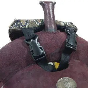 Python Print Insulated Nylon Saddle Pouch Horse