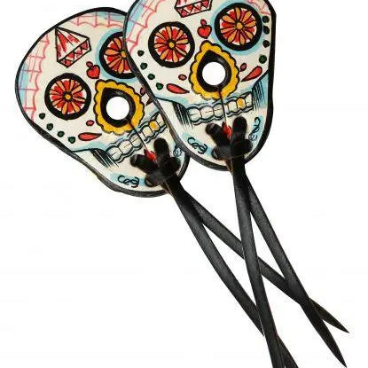 Horse Bit Guards Variety of Colors and patterns Sugar Skull painted Horse