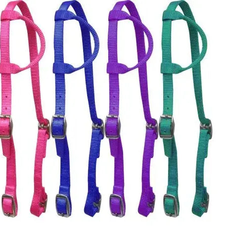 Pony Size Premium Nylon One Ear Headstall Horse