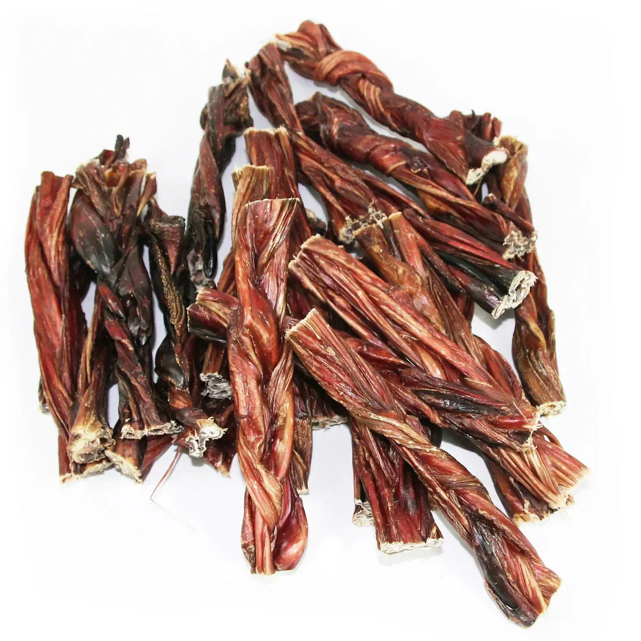 6" Standard Braided Mini Bull Sticks