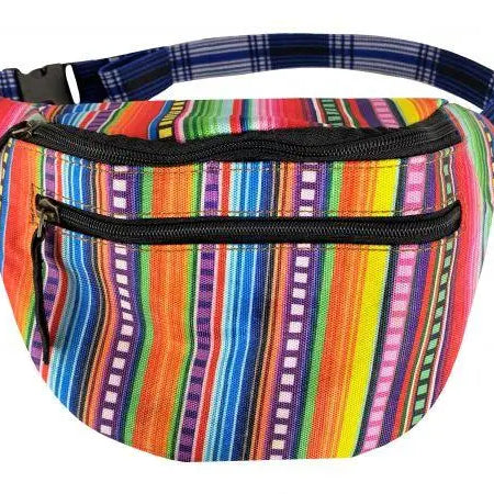 Hip Pack (Fanny Pack) Bag with Serape Print design