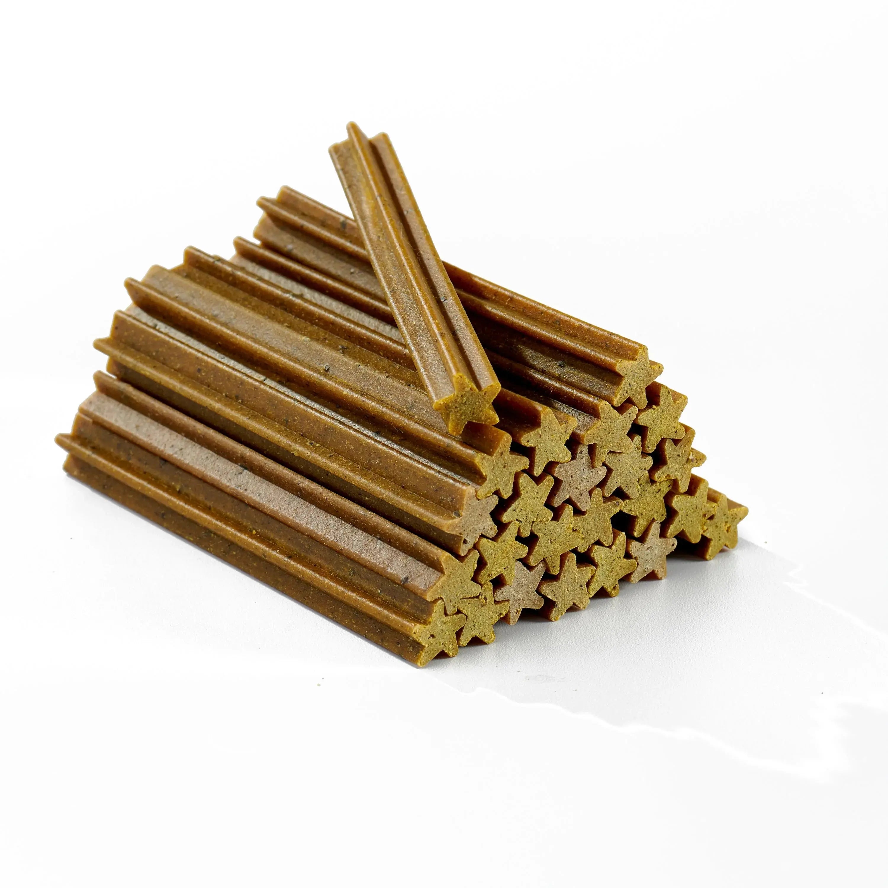 Grain Free Dental Chews 24 Pack, made with Antler Powder, Peppermint and Appl dog chew