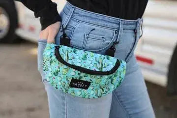 Saddle Sack - English/Hip Sacks Watercolor Cactus Horse