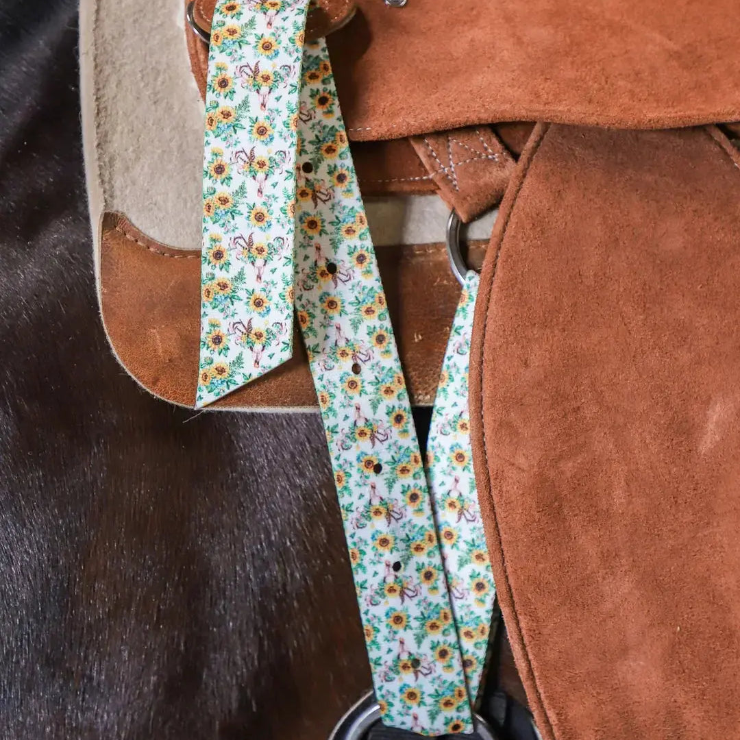 TACKTICAL™ SUNFLOWER BULLSKULL LATIGO & OFF BILLET Horse