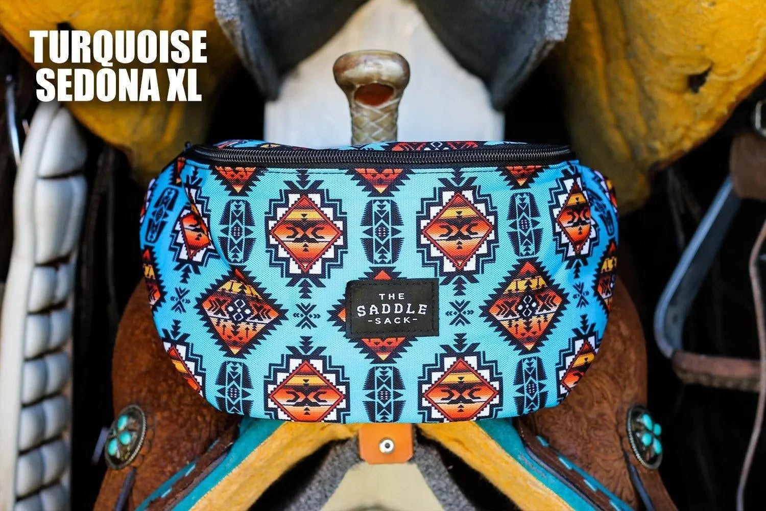 Saddle Sack XL Turquoise Sedona XL Horse
