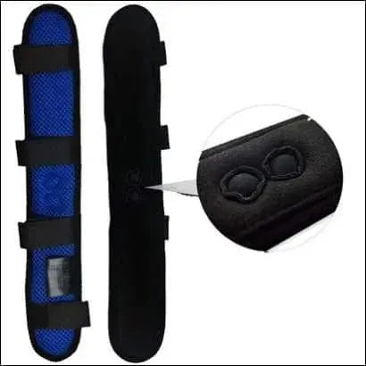 BeneFab By Sore No-More Therapeutic Poll Pad For Horses - Velcro, Washable & Natural!
