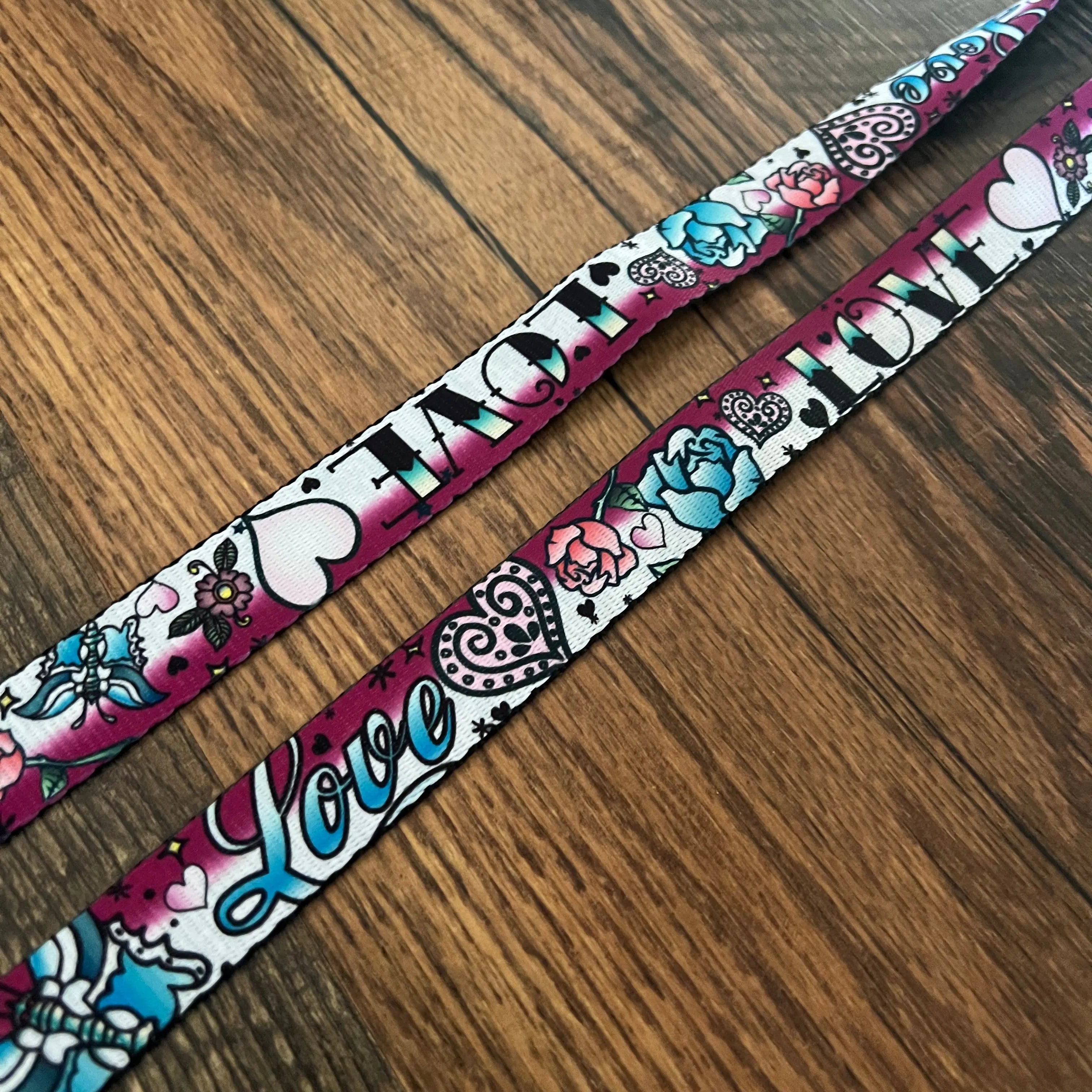 Buckle down Dog Leash - Love Leash 4ft Dog