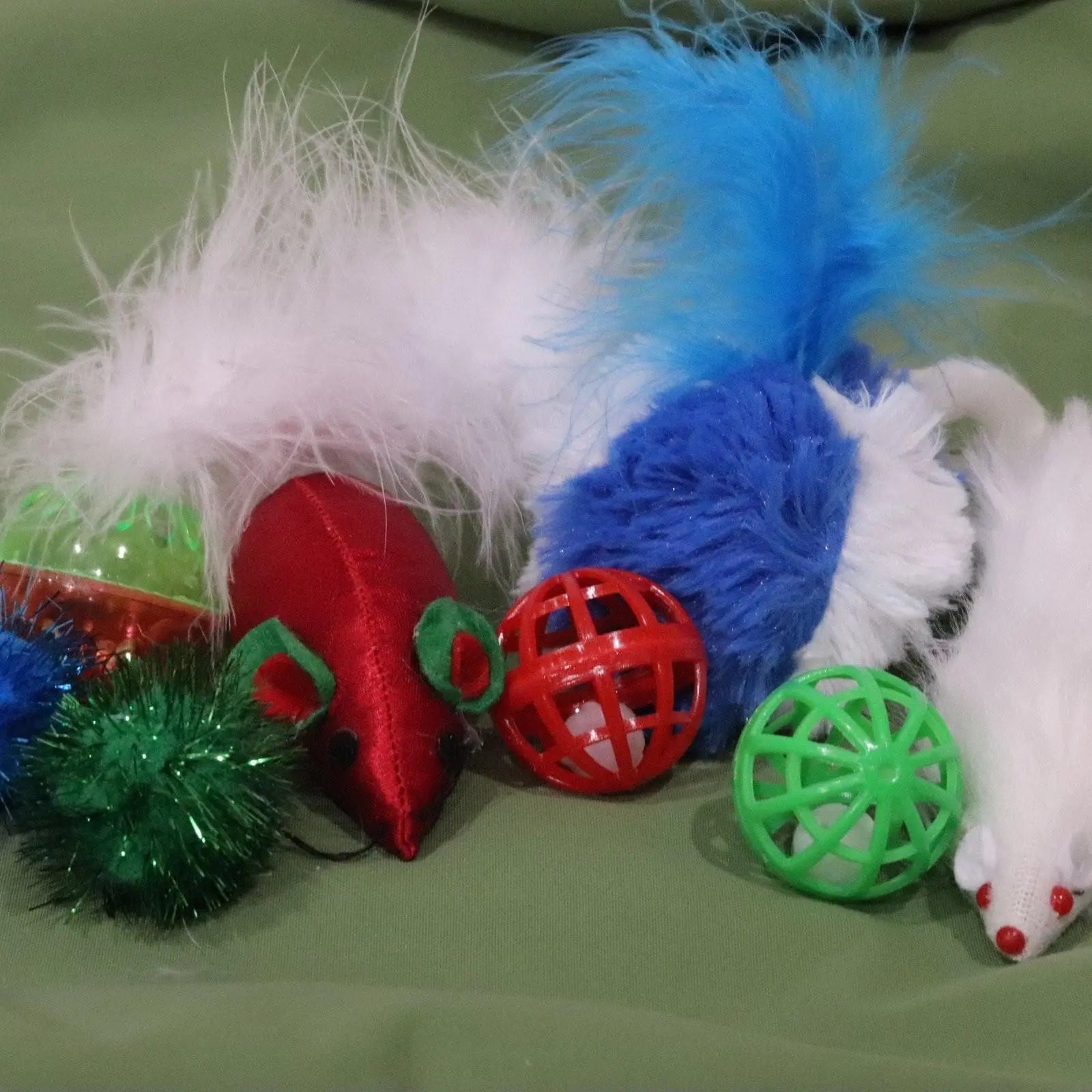 Cat Toy Assorted Variety 8 Pack Cat