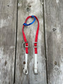Red, White, and Blue Nylon One Ear Headstall