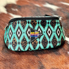 The BEAT BAG Turquoise Leopard Aztec Horse Tack