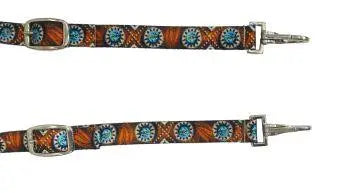 Wild West Feathered One Ear Nylon Headstall