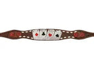 Rider's Luck Tooled Leather Wither Strap Horse