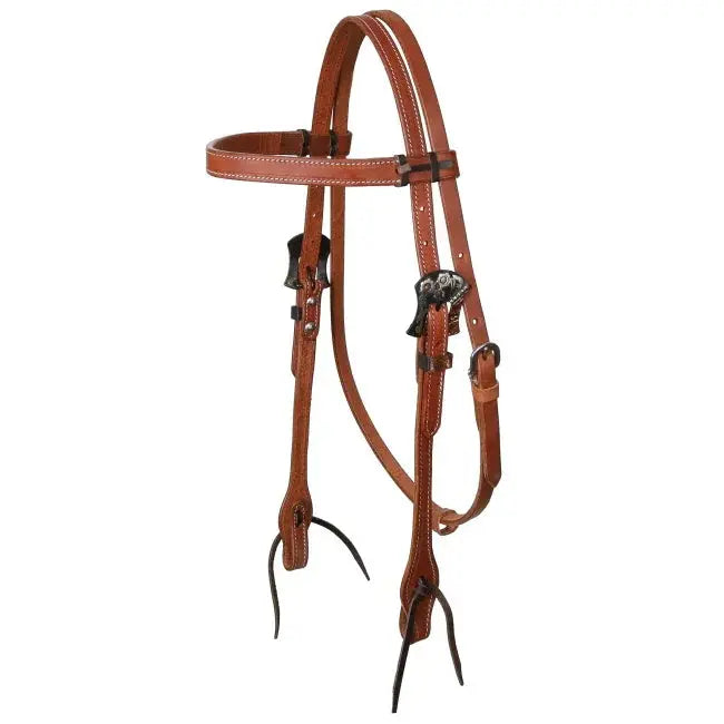 Canyon Flower Browband Headstall Horse