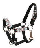 PONY Halter with Navajo print overlay Horse