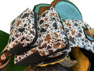 Cow Print Insulated Water Bottle Horn Bag