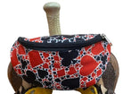 Playing Card Suits Insulated Nylon Saddle Pouch