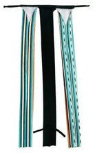 Teal Serape Braid-In Lycra Tail Bag