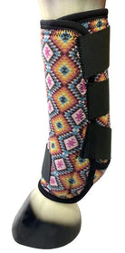Showman ® Daybreak Aztec Elite Equine Sport Medicine Boot *Sold in Pairs*