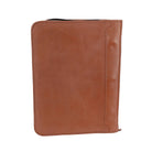 Hazelnut Meadow Cowhide Leather Binder handbag