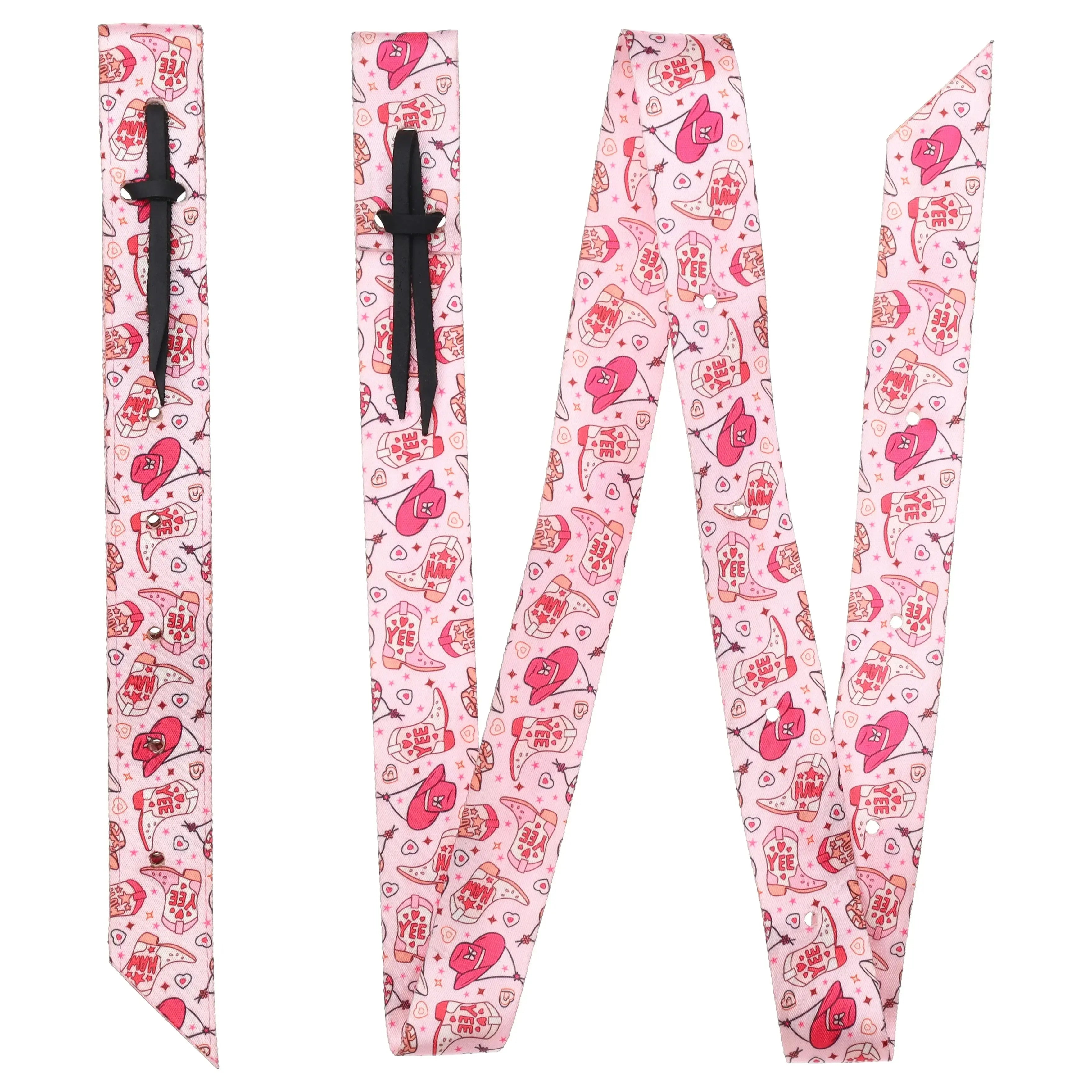 YeeHaw Jamboree Nylon Tie Strap and Off Billet Set Horse