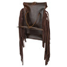Basketweave Rear Cinch Bag
