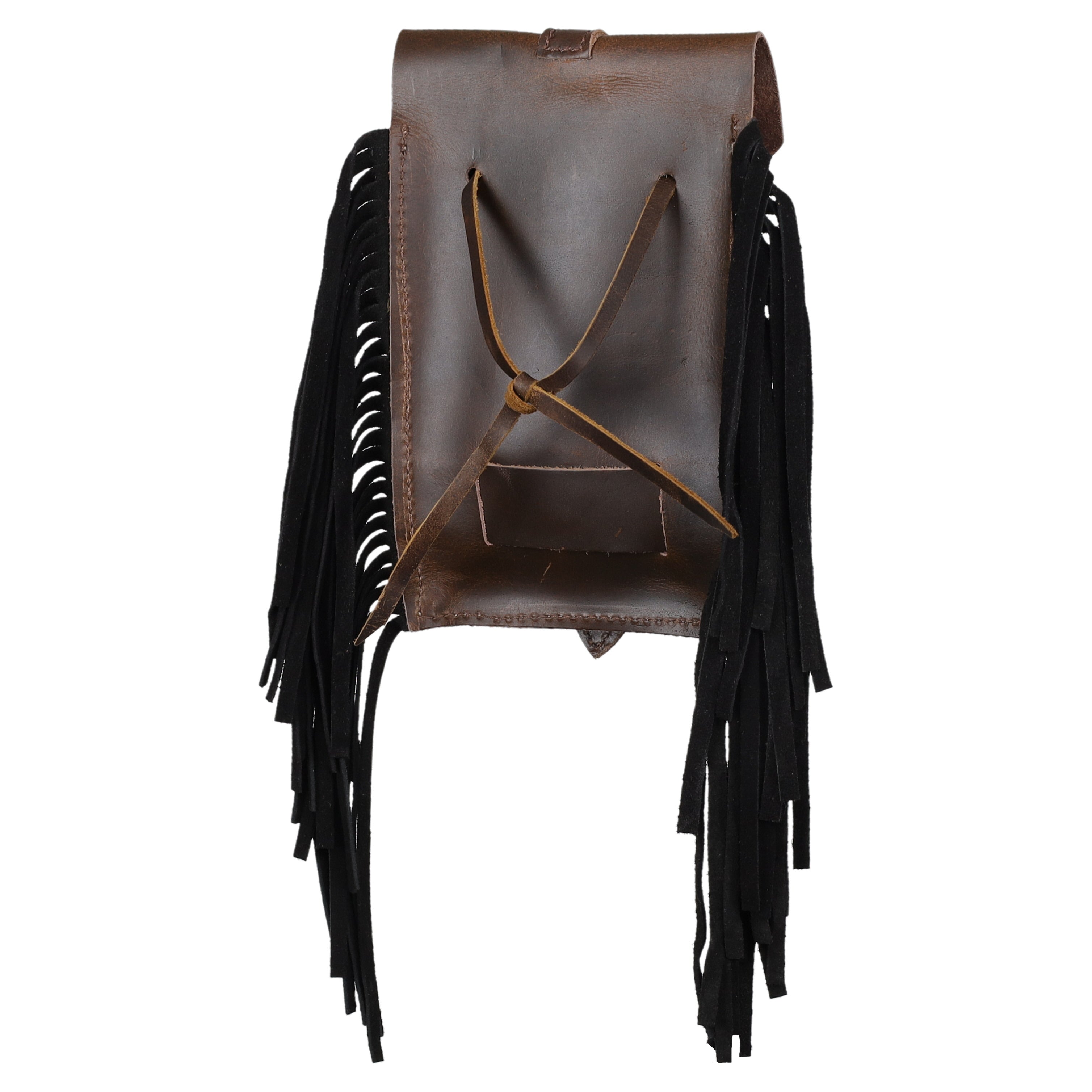 Indigo Aztec Rear Cinch Bag