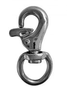 2 1/2" Easy Open Trigger Bull Snap Nickel Plated Horse