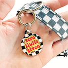 Sassy Dog ID Tag w/ Personalized QR Code - Zero Fluffs Given